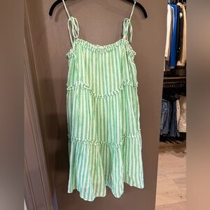 Rails Caralyn Striped Ruffle Minidress